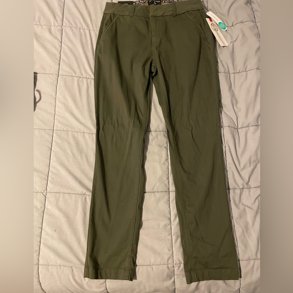 Dictionary Eva Straight Leg Pant Olive